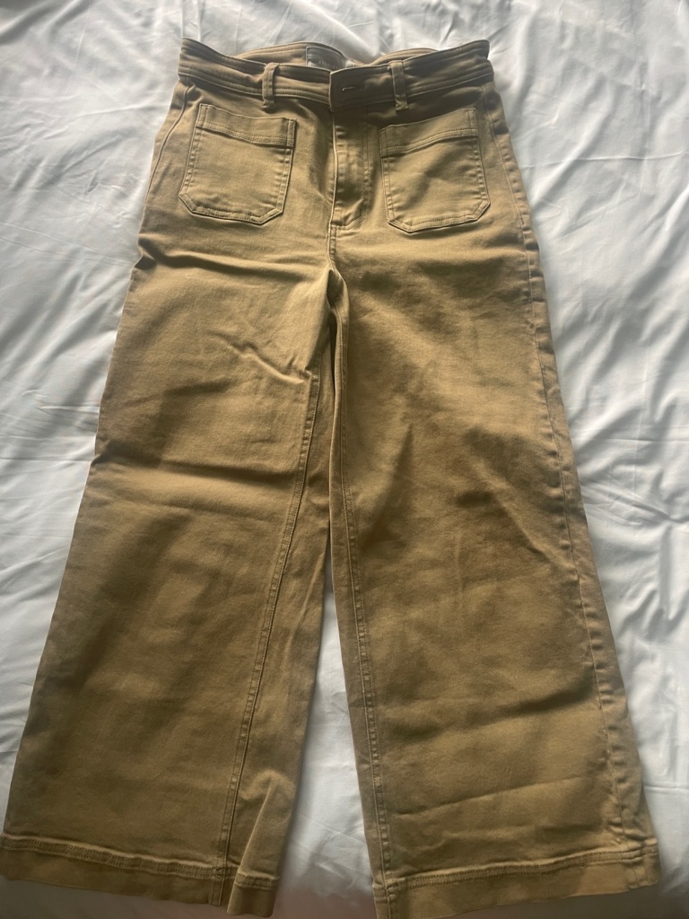 Everlane Wide Leg Women’s Pants in Khaki Brown